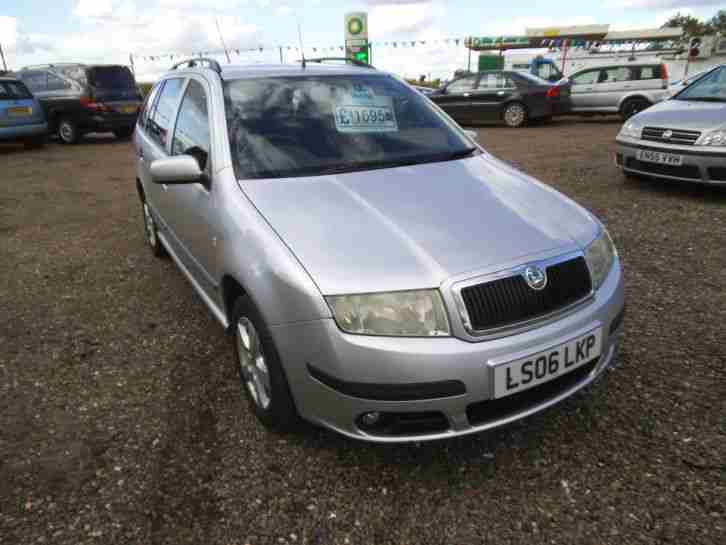 Fabia 1.9 TDi Diesel Estate, Silver, Ex