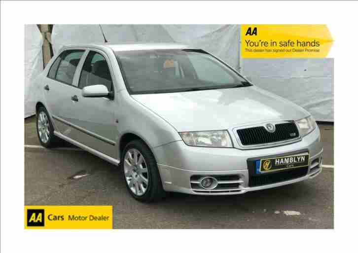 Skoda Fabia 1.9TD ( 130bhp ) vRS, 2 Former Keepers, 6 Speed, A C, Bluetooth