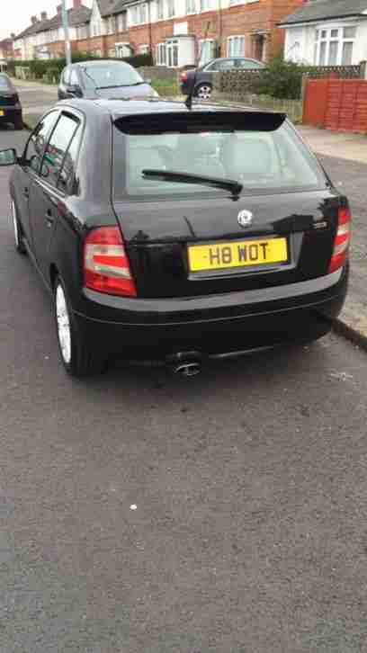 Skoda Fabia VRS 1.9 TDI Black Diesel Heated Seats