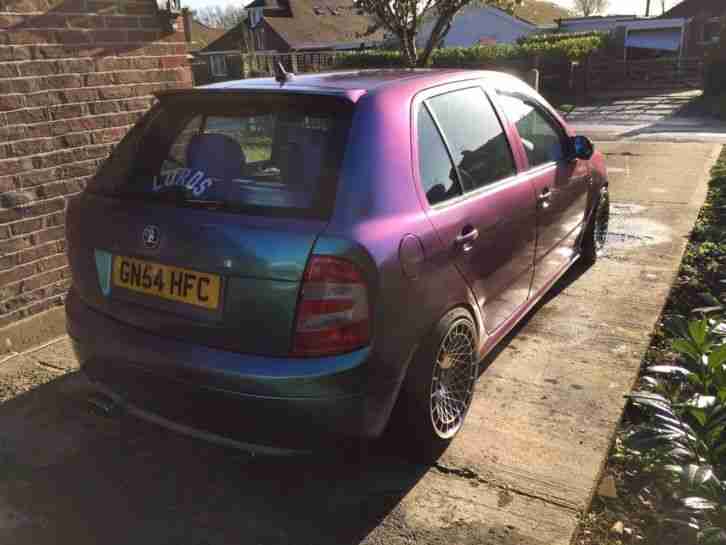 Skoda Fabia VRS ( Show Car, Modified Car, not Polo GT, Ibiza FR )