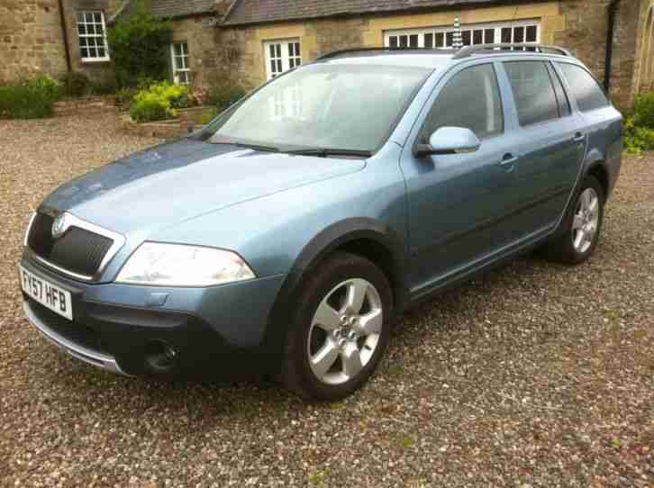 Skoda Octavia 2.0 Tdi 4x4 Estate Scout Dec 2007(57)