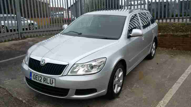 Skoda Octavia Estate. Skoda car from United Kingdom