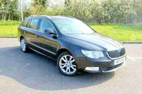 Skoda Superb Estate,2.0 TDI SE CR 4x4, Service History,Long MOT,Half Leather.