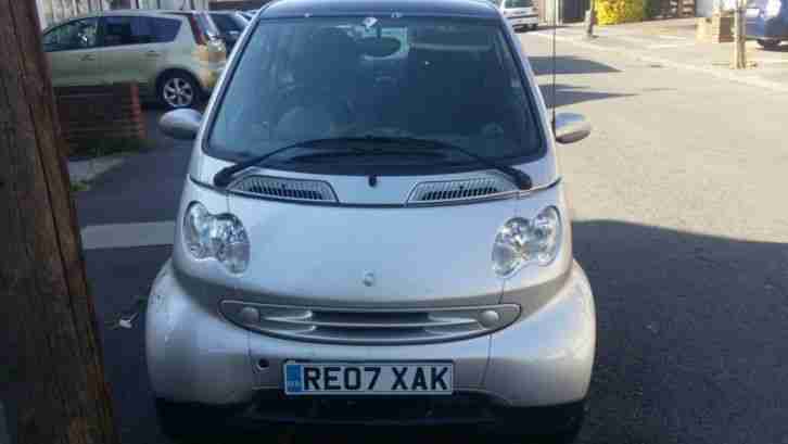 Smart 07 FORTWO CITY PASSION 61 AUTO SILVER LOW 59K MILES (95,000KM)
