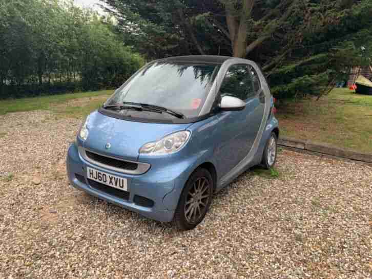 Smart 451 fortwo mhd damaged repairable salvage