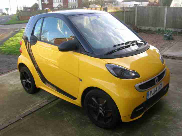 Smart Car Fortwo 1.0 MHD Softouch Petrol Semi Automatic 2014 Leather Interior