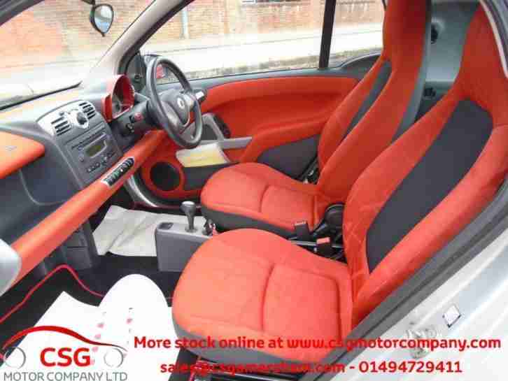 Smart Car Fortwo Coupe PASSION AUTO - FSH - AC - PAN ROOF - ALLOYS - CD