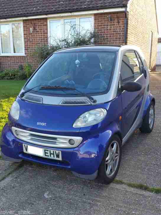 Smart City Coupe Blue silver. Top of the range