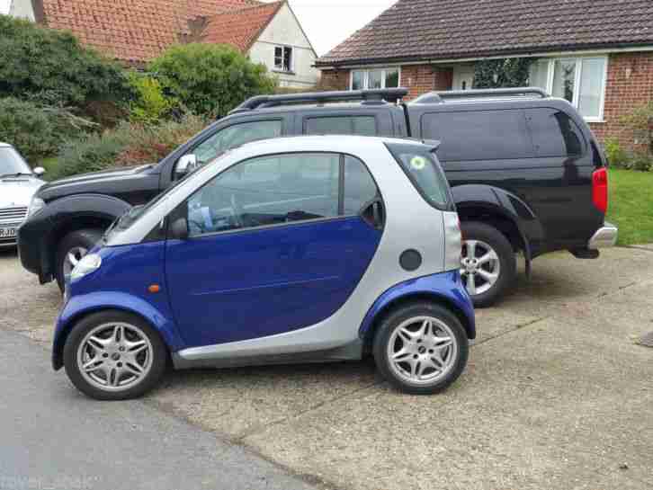 Smart City Coupe Blue / silver. Top of the range. LHD