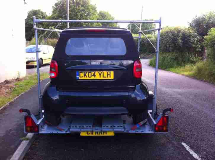 Smart ForTwo CABRIO 450 leather seats electric roof windows canoe trailer option