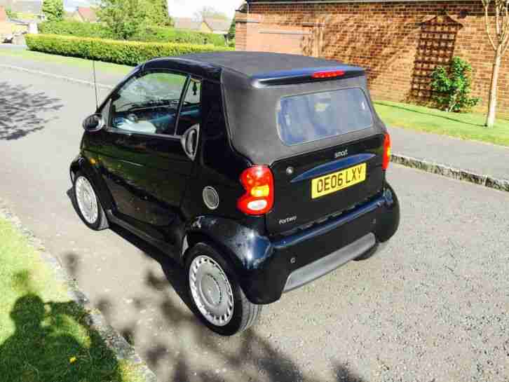 Smart Fortwo Convertible Pure Semi Automatic Low Mileage No Reserve HPI Clear