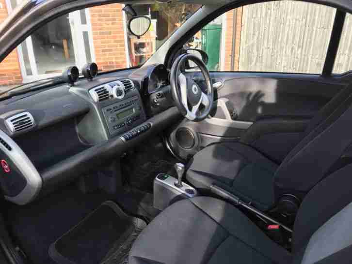 Smart Fortwo Coupe 2009 Black 1.0L Excellent Condition