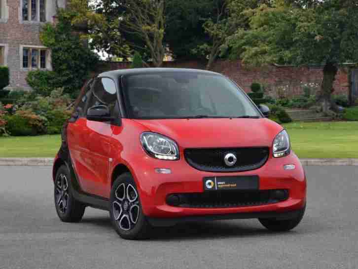 Fortwo Coupe 2017 1.0 Prime 2dr Auto