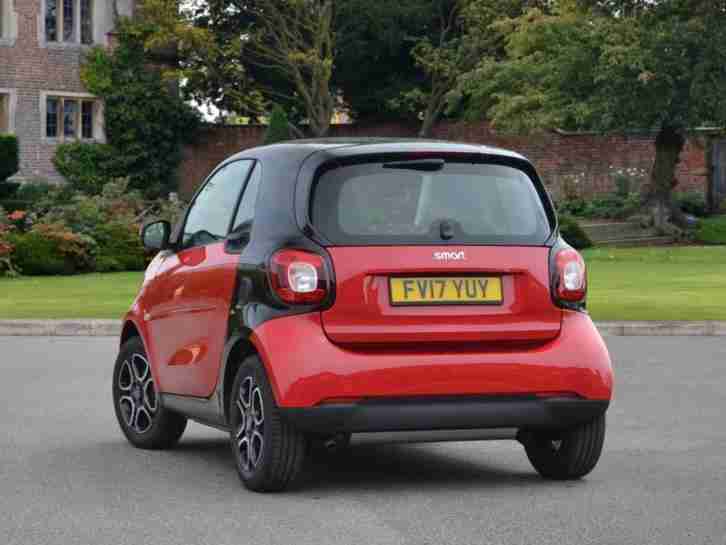 Smart Fortwo Coupe 2017 1.0 Prime 2dr Auto Hatchback