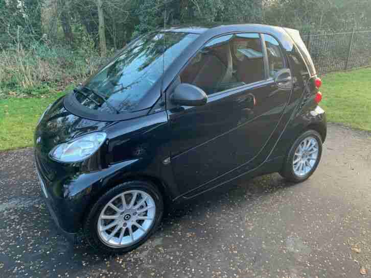 Smart Fortwo Passion Cdi Auto Black 2011 Only 48K Service History P X up or down