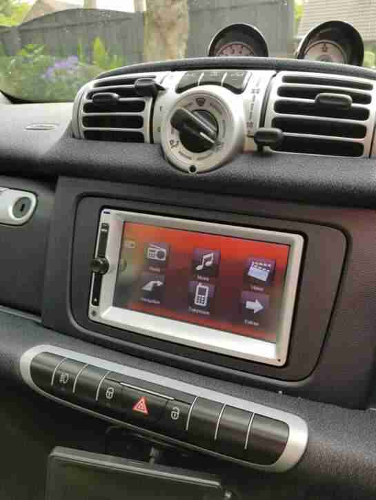 Smart Fortwo Pulse 1.0 mhd 71 bhp Auto, 2013 / 27K MATTE GREY, SAT Nav, Leather