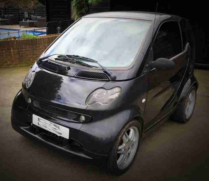 Smart FourTwo Brabus Black With Black Leather Interior Brabus Alloys etc