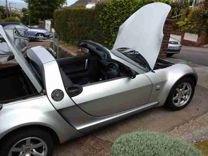Smart Roadster Convertible Speed Silver