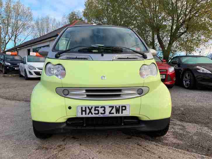 Smart Smart 0.7 Passion 2003 Cabriolet - FSH - LONG MOT - RAC DEALERSHIP