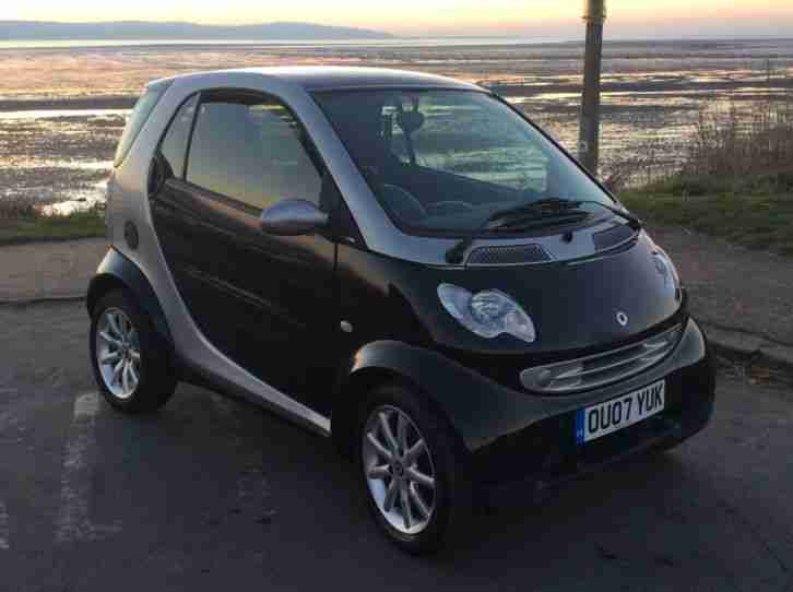 Smart car, city Passion 2007 black silver