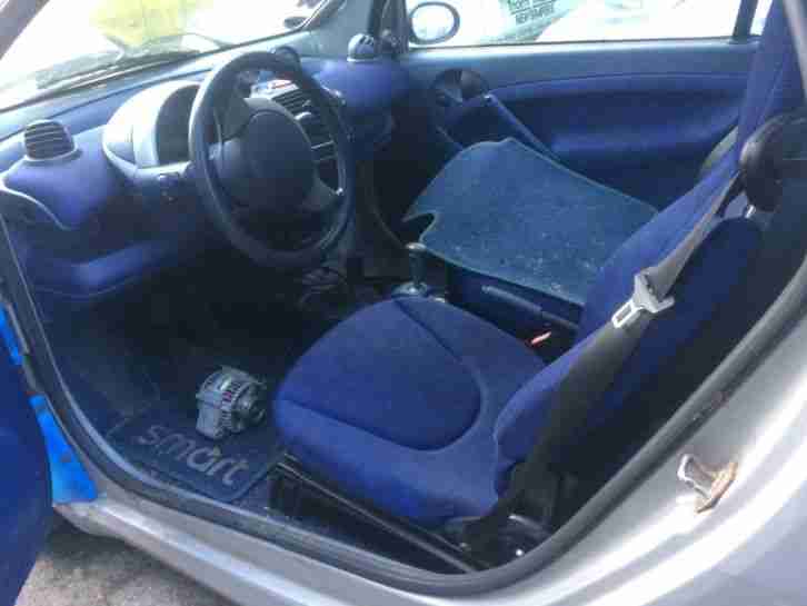 Smart car for two city LHD numeric blue