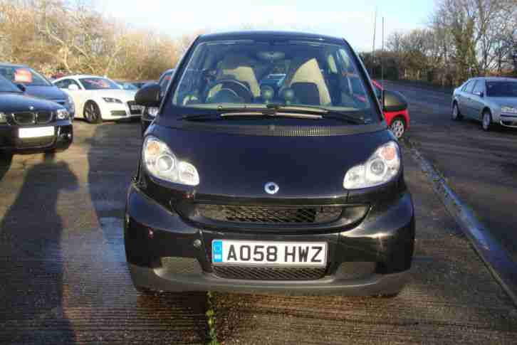 Smart fortwo 1.0 ( 71bhp ) Passion Black Panaramic roof 3 mths RAC Warranty