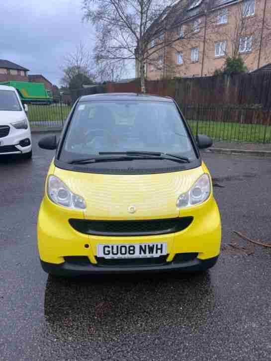 Smart Fortwo 2008. Smart car from United Kingdom