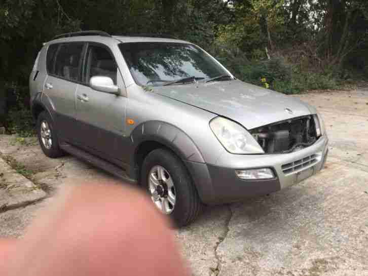 Ssangyon Rexton RX290 Manual Spares Repair Export Ideal NO MOT FAR FROM PRETTY