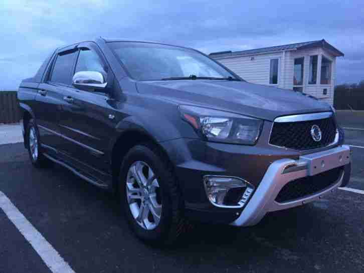 Ssangyong Korando Sports Musso Pickup (64Reg, EXT model, Factory Hardtop)