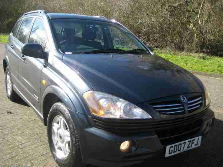 Ssangyong Kyron 2.0TD. Ssangyong car from United Kingdom