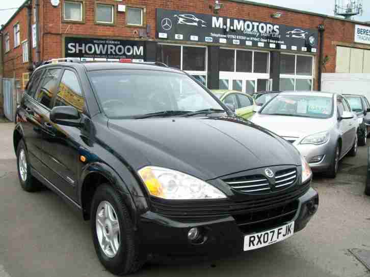 Ssangyong Kyron 2.0TD auto 2007MY SE. FULL SERVICE HISTORY. 93,000 MILES ONLY