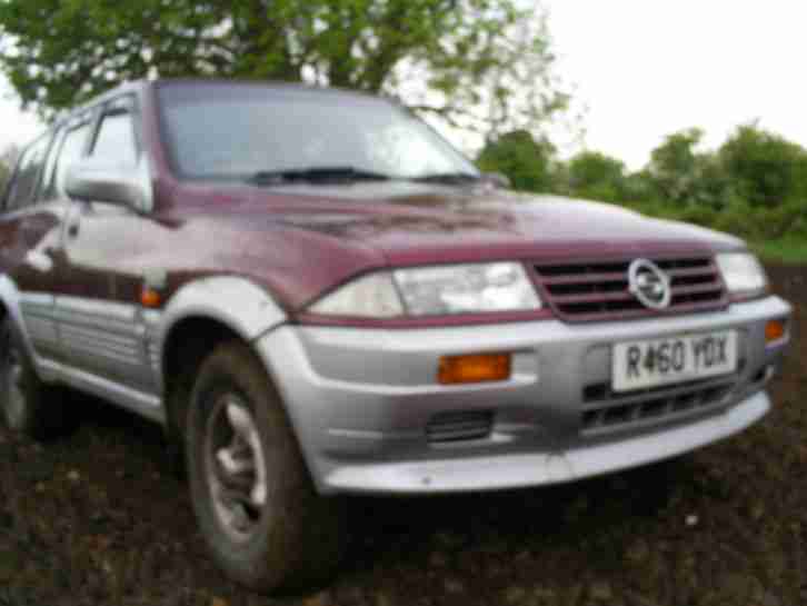 Musso 2.9 Diesel 4x4 Estate Spares