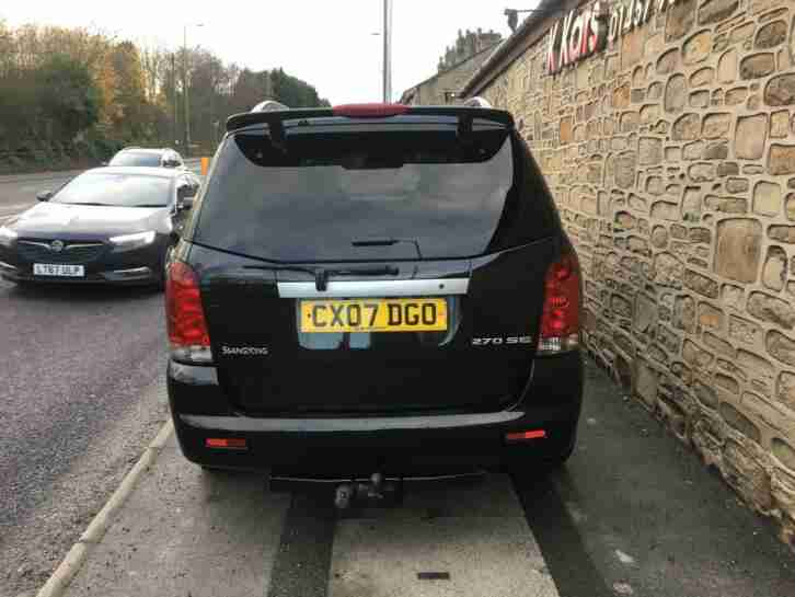 Ssangyong Rexton 2.7TD ( 165bhp ) 4X4 RX 270 SE Sport