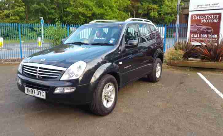 Ssangyong Rexton 2.7TD 4x4 2007 RX 270 S In Black