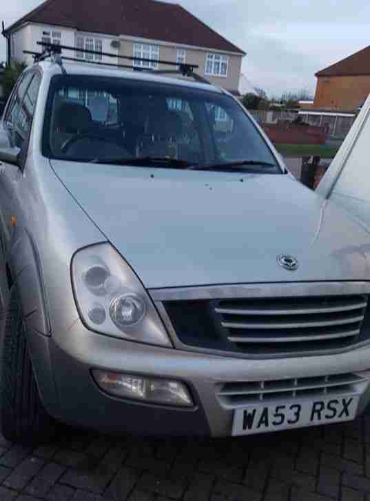 Ssangyong Rexton 2.9 diesel 4x4 Mercedes engine