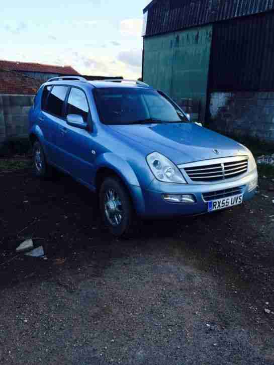 Ssangyong Rexton 2.9TD. Ssangyong car from United Kingdom