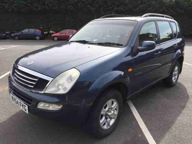 Ssangyong Rexton 2.9TD. Ssangyong car from United Kingdom