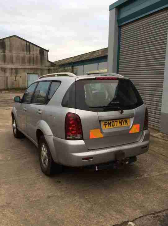 Ssangyong Rexton RX270 SE5 4x4 Car 2.7 TDI Mercedes Engine Manual 2007/07 Reg