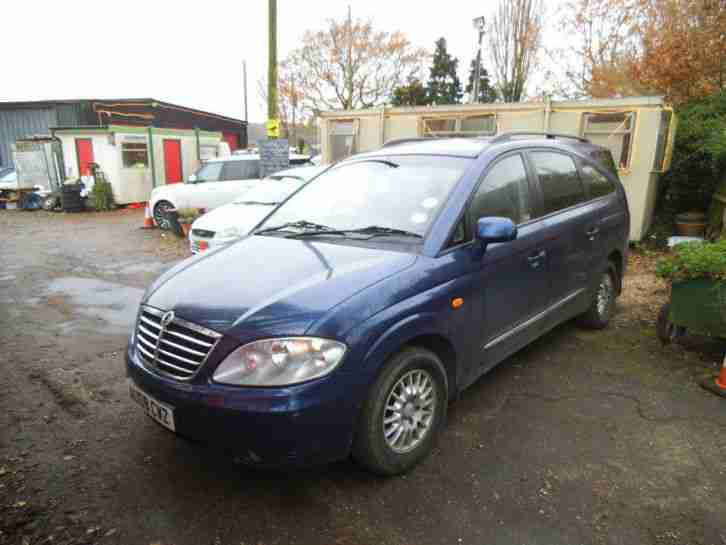 Ssangyong Rodius XDi 270 7 Seater Diesel Automatic MPV 1 Owner 50k Miles, 08 Reg