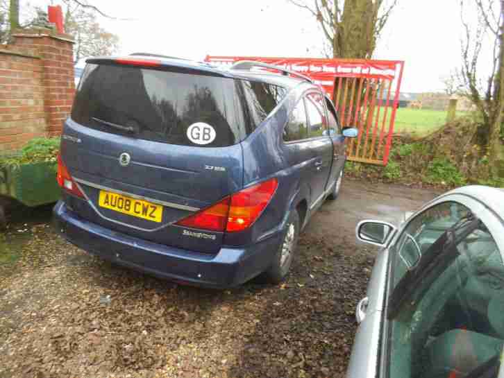 Ssangyong Rodius XDi 270 7 Seater Diesel Automatic MPV 1 Owner 50k Miles, 08 Reg