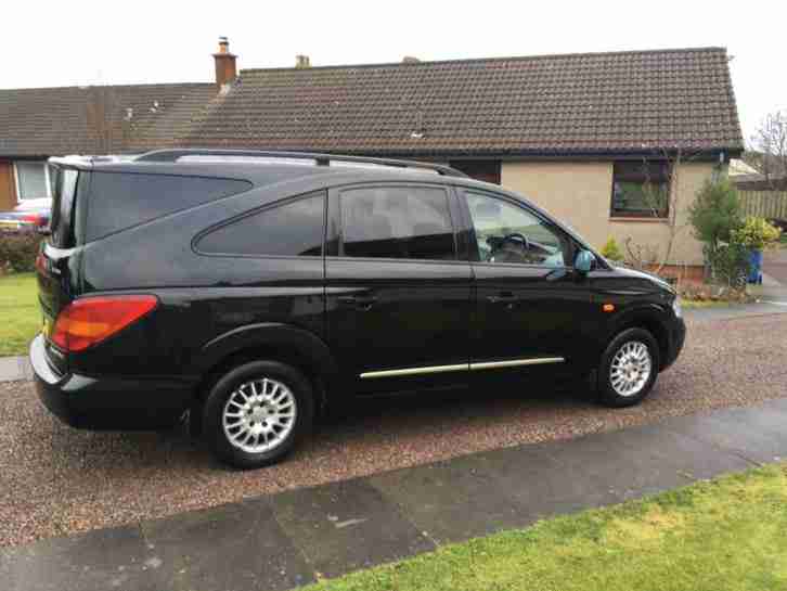 Ssangyong rodius 2010 diesel low milage 1 previous owner 7 seater mpv