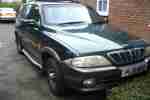 Ssanyong Musso 2001 Diesel SPARES OR REPAIR
