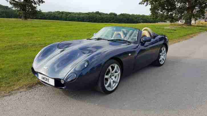 Stunning 1 Owner 2007 MK3 TVR Tuscan Convertible in Space Blue 27k miles