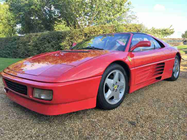 Stunning 1990 Ferrari 348 ts 17,373 miles,Full engine out Belt Service done,