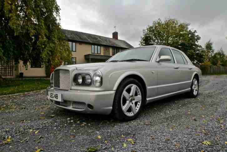 Stunning 2002 BENTLEY ARNAGE T Milliner. 6.75L Twin Turbo V8. not continental