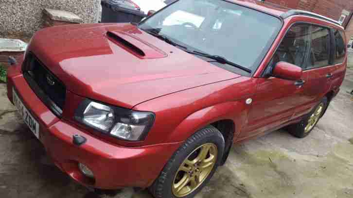 Forester 2.0XT Turbo 2004 Red