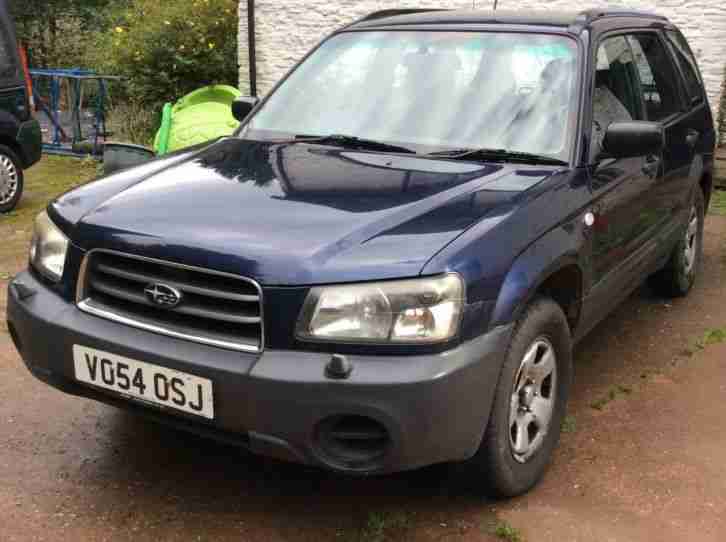 Subaru Forester 2004. Subaru car from United Kingdom