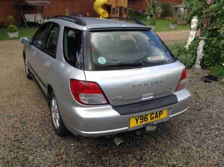 Subaru Impreza 2.0 gx 4x4 awd 2001 y reg starts + runs but sold as spares/repair