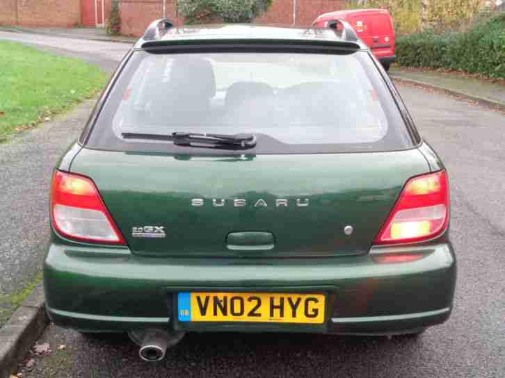 Subaru Impreza 2002 2.0 AUTO GX***CAMBELT CHANGED + GENUINE LOW MILES***