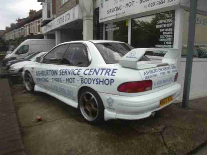 Subaru Impreza (Chipped engine with roll cage)